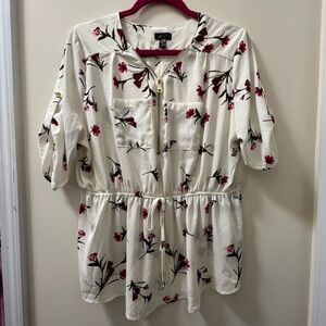 Floral Blouse size XL